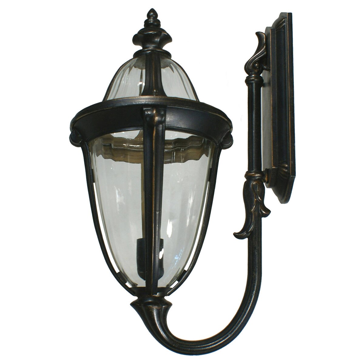 Mayfair Exterior Wall Light Antique Bronze