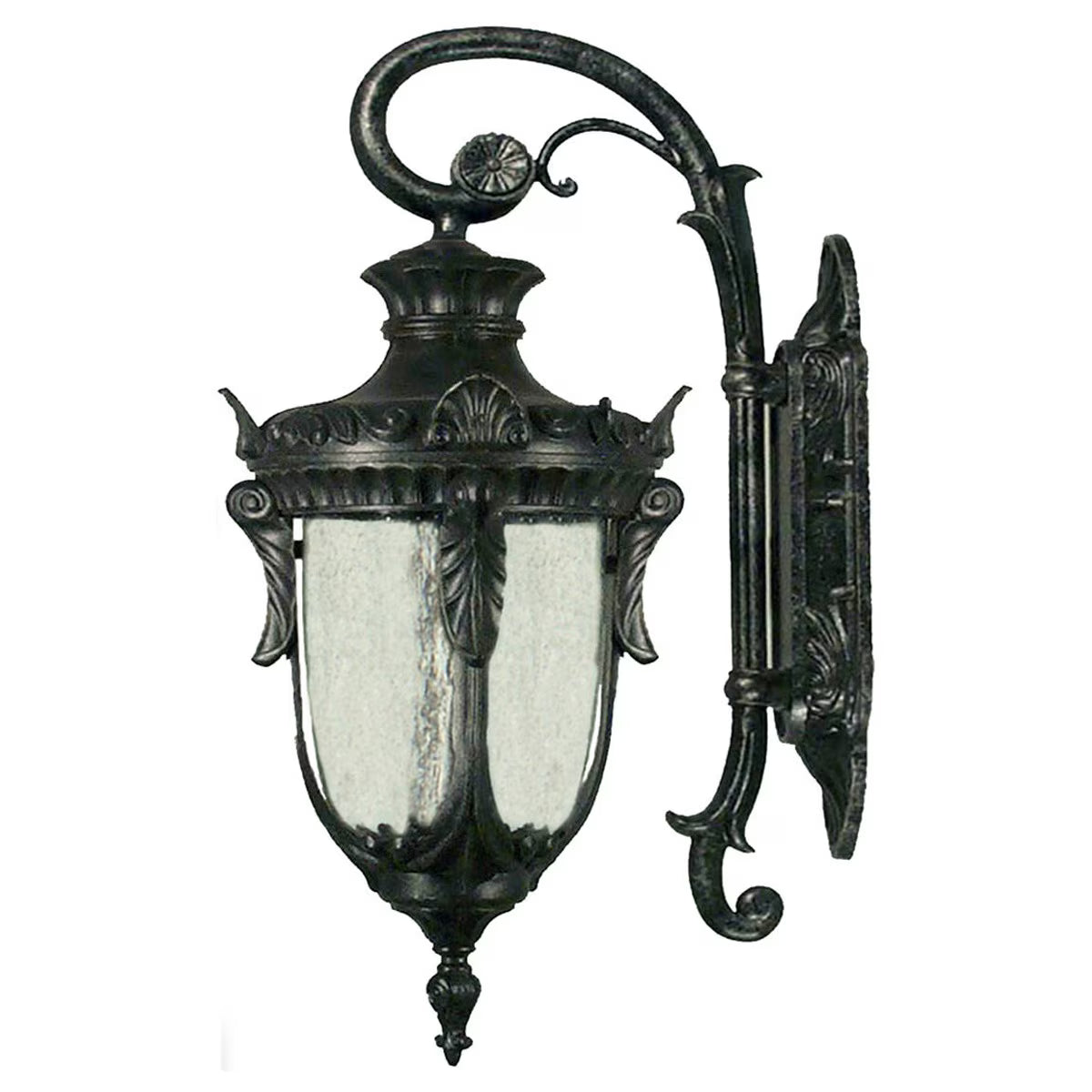 Wellington Medium Wall Light Antique Black