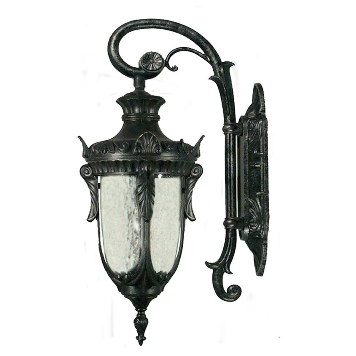 Wellington Small Wall Light Antique Black