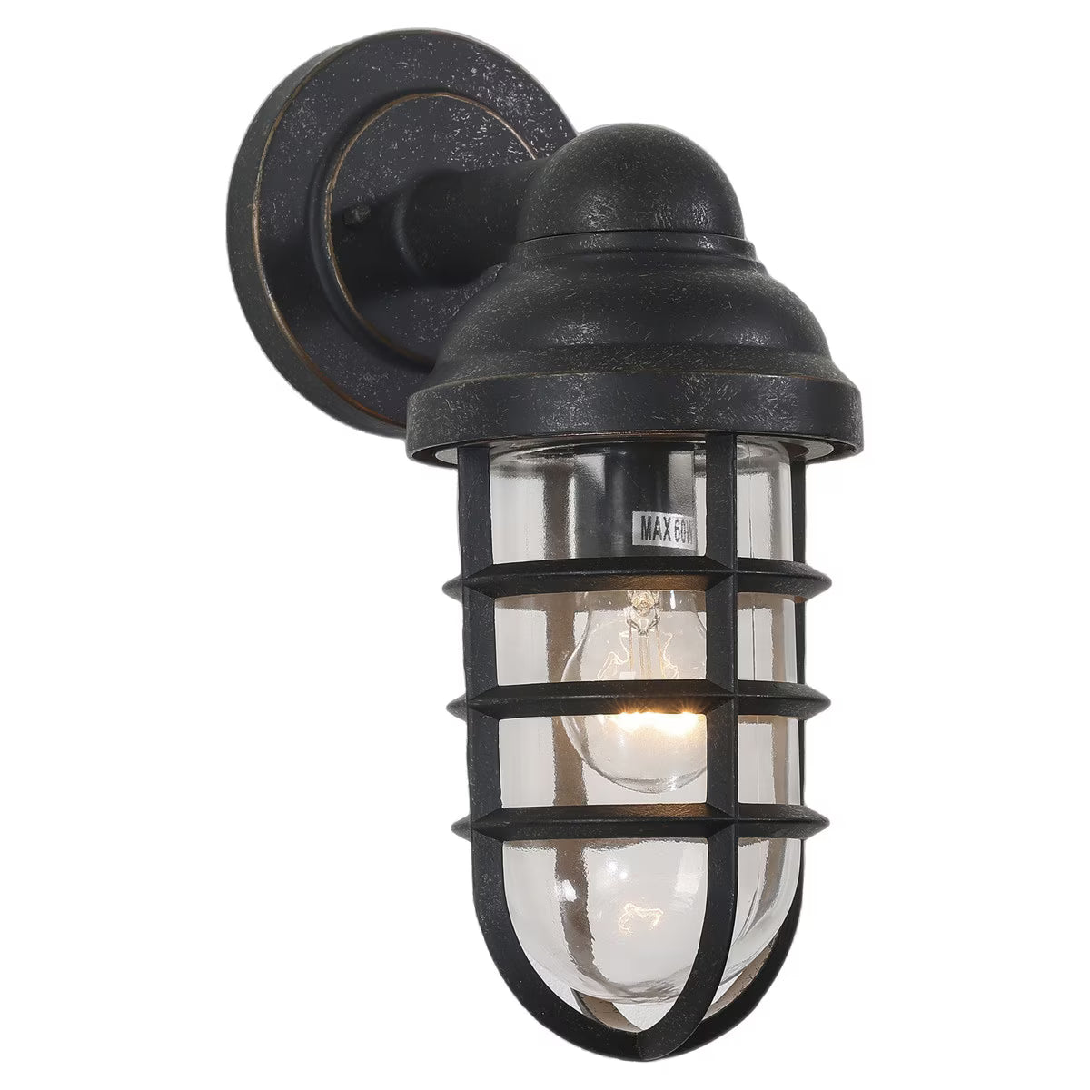 Wharf Exterior Wall Light Antique Bronze