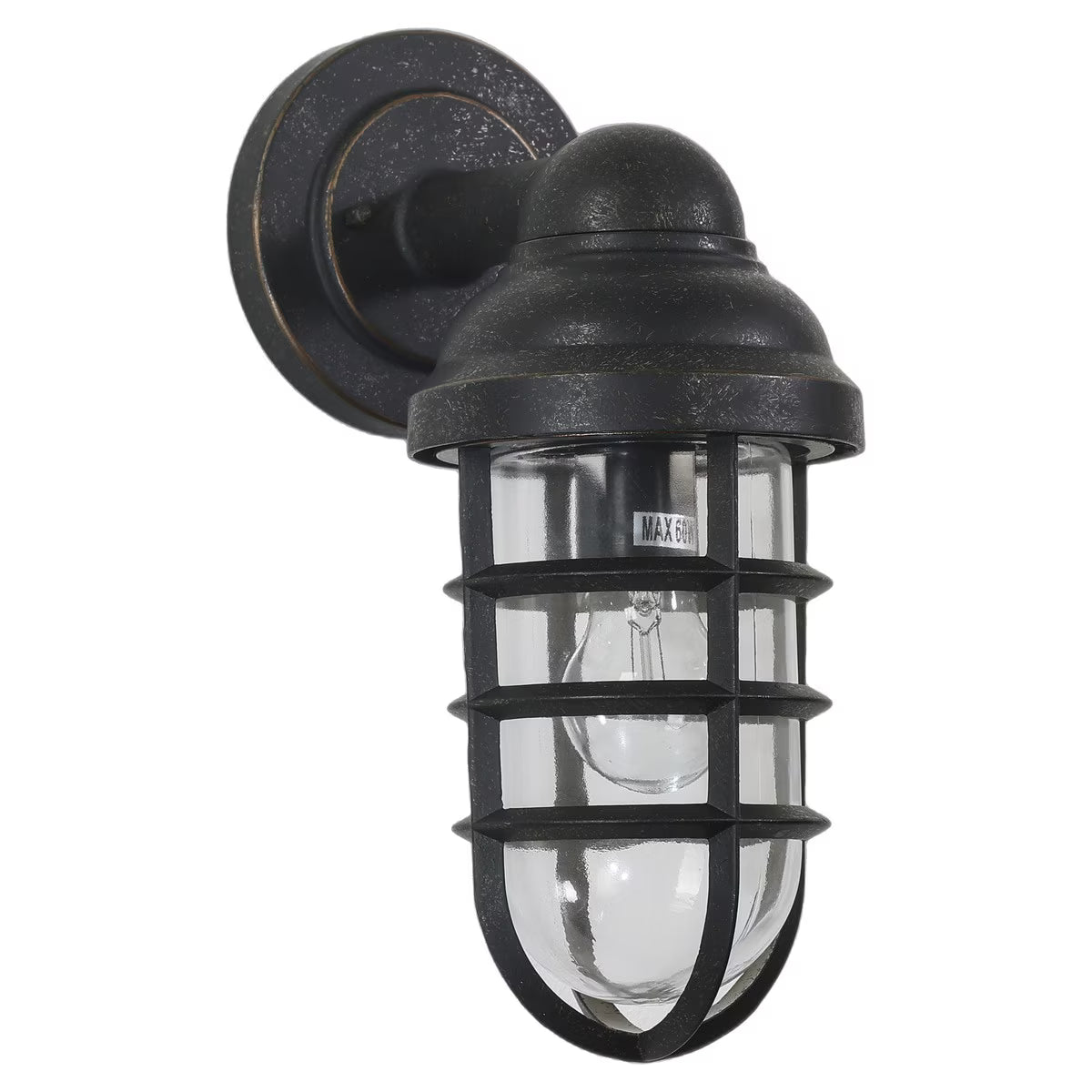 Wharf Exterior Wall Light Antique Bronze