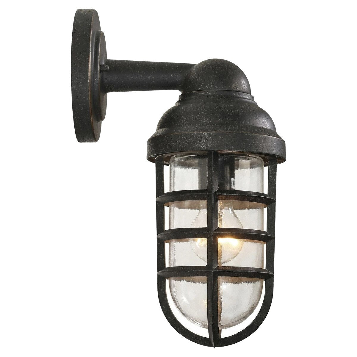 Wharf Exterior Wall Light Antique Bronze