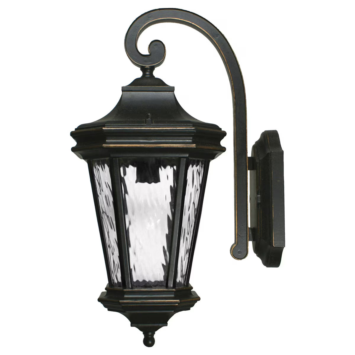 Tilburn Large Exterior Wall Bracket Antique Brass