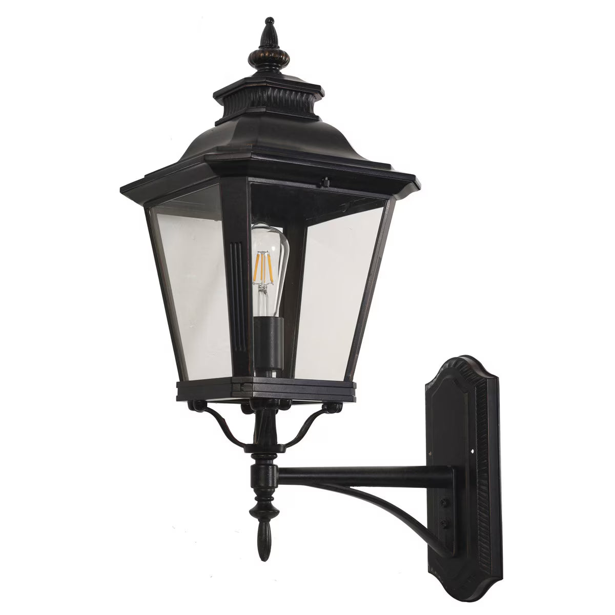 Kingdom Outdoor IP23 Wall Light Antique Bronze