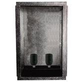 Frontage Large Outdoor Wall Sconce Antique Black