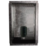 Frontage Small Outdoor Wall Sconce Antique Black