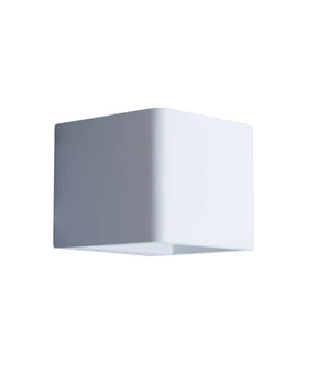 LONDON City Series LED Interior Matte White Cube Up/Down Wall Light