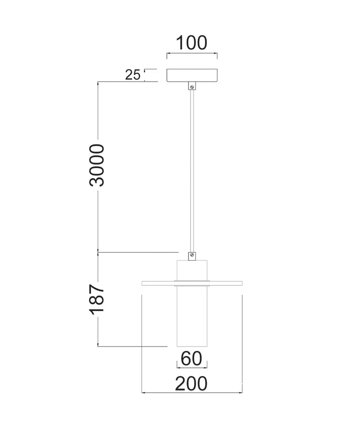 LUCERNA: Interior Cylinder Round Hat Alabaster Shade Brass Highlight Pendant Light