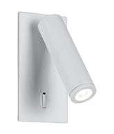 WALL Int City S/M ADJ CYLINDER 3W Wh 3K Reader 342 Lm
