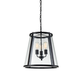Lauren P3 BK/LN 3 Light Large 48cm E27 Pendant