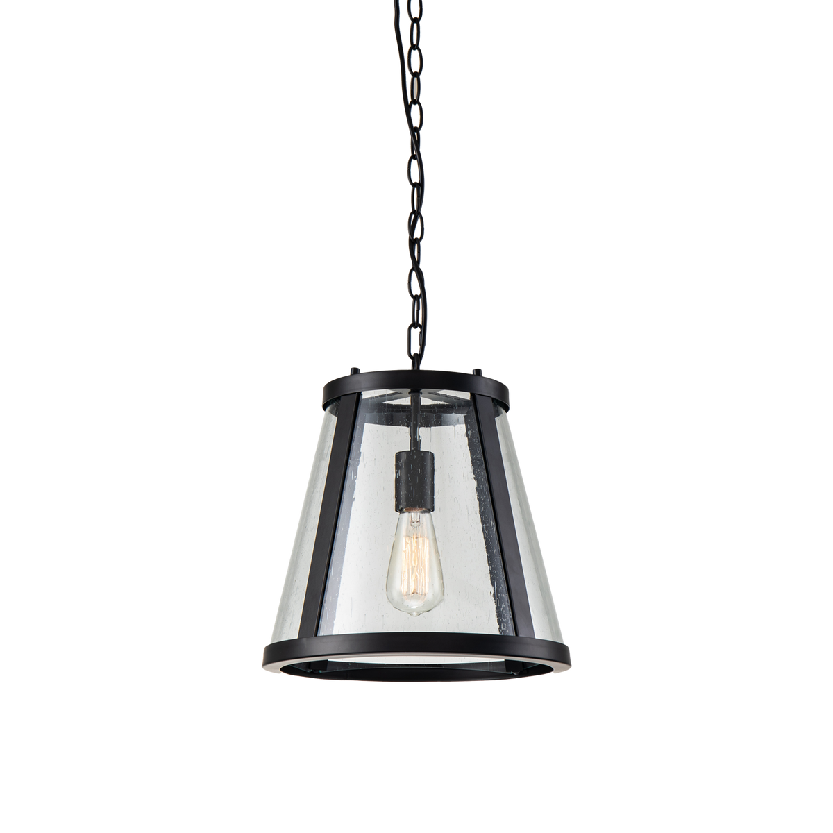 Lauren P1 BK/MN 1 Light Medium 33cm E27 Pendant