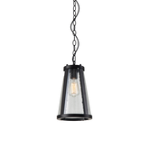 Lauren P1 BK/SN 1 Light Small 20cm E27 Pendant