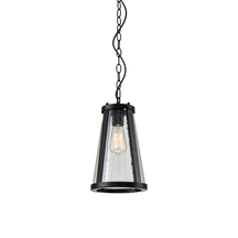 Lauren P1 BK/SN 1 Light Small 20cm E27 Pendant