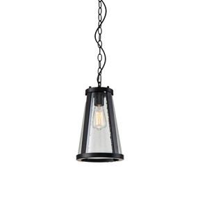 Lauren P1 BK/SN 1 Light Small 20cm E27 Pendant