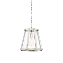 Lauren P1 BK/MN 1 Light Medium 33cm E27 Pendant
