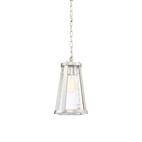Lauren P1 BK/SN 1 Light Small 20cm E27 Pendant