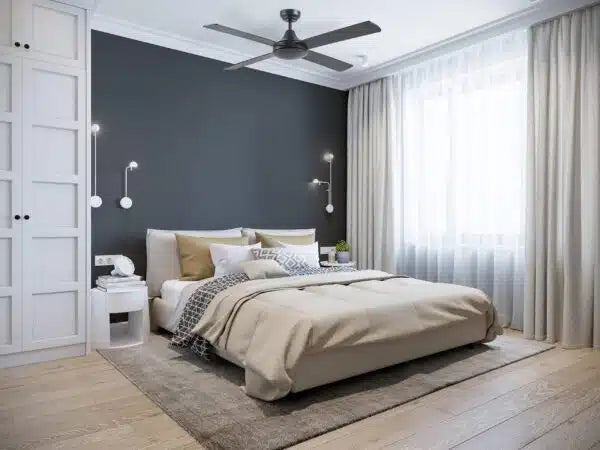 Link 1220mm 4 Blade Ceiling Fan Only White