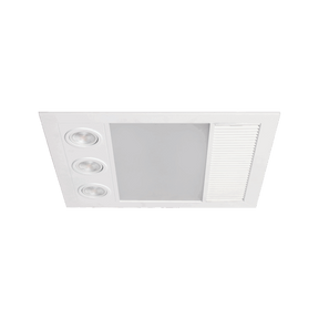 Zenith HeatFlow 3-in-1 Bathroom Heater, Exhaust Fan & LED Light Tastic