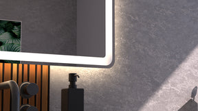 LUME S Front & Backlit LED Bathroom Mirror