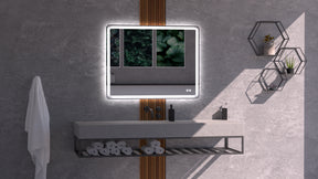 LUME S Front & Backlit LED Bathroom Mirror