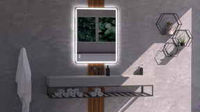 LUME S Front & Backlit LED Bathroom Mirror