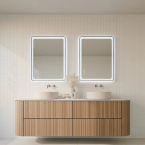Framed LUME S Front & Backlit Bathroom Mirror