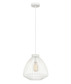 MANU: Modern Interior Cone (Concave) Wire Cage Pendant Lights