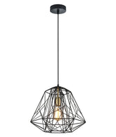 MARTE: Geometric Design Interior Iron Cage Pendant Lights