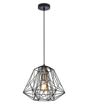 MARTE: Geometric Design Interior Iron Cage Pendant Lights