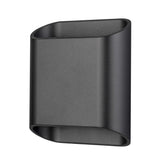 Kiora Tricolour LED Exterior Wall Light BLACK