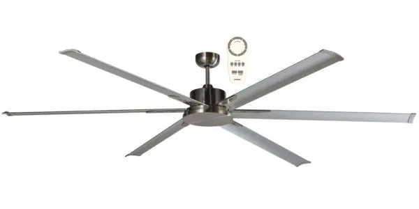 Albatross 2100mm Ceiling Fan 6 Blade Set only Brushed Nickel