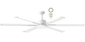 Albatross 2100mm Ceiling Fan 6 Blade Set only Brushed Nickel