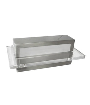 WALL Int City S/M Up/Dn 6W RECT S/N 3K CLR Acrylic Border 360 Lm