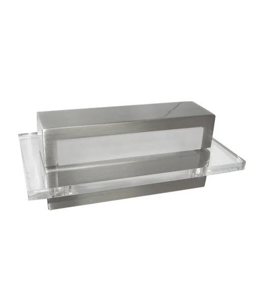 WALL Int City S/M Up/Dn 6W RECT S/N 3K CLR Acrylic Border 360 Lm