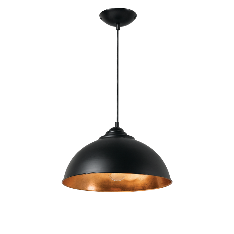 Newport 34cm 1 Light Small E27 Dome Pendant