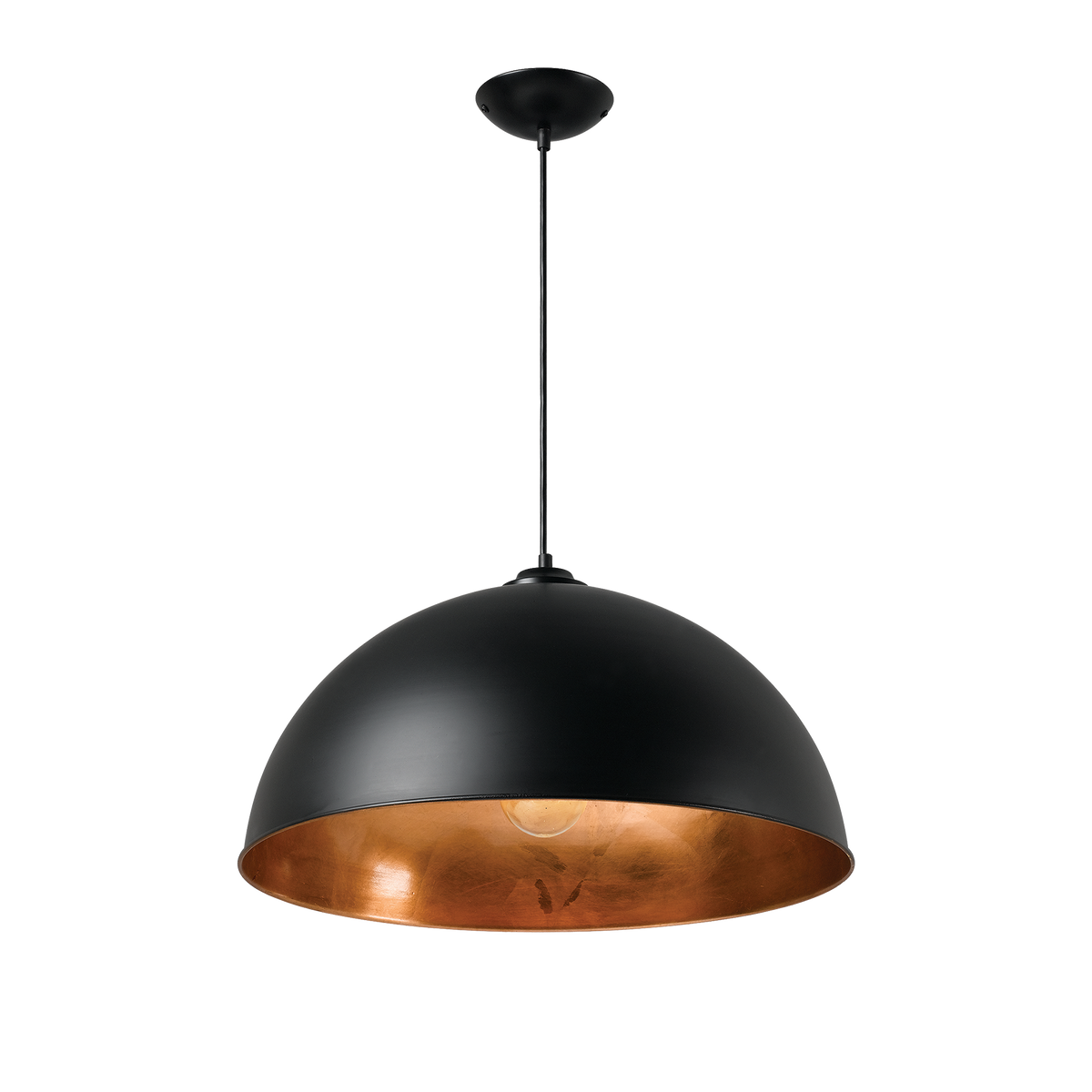 Newport 50cm 1 Light Medium E27 Dome Pendant