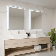 Framed NEXUS S Front & Backlit LED Mirror