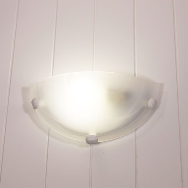 REMO WALL SCONCE 30cm ALABASTER / WHITE