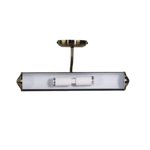 PICTURE LIGHT 36cm ANTIQUE BRASS E14