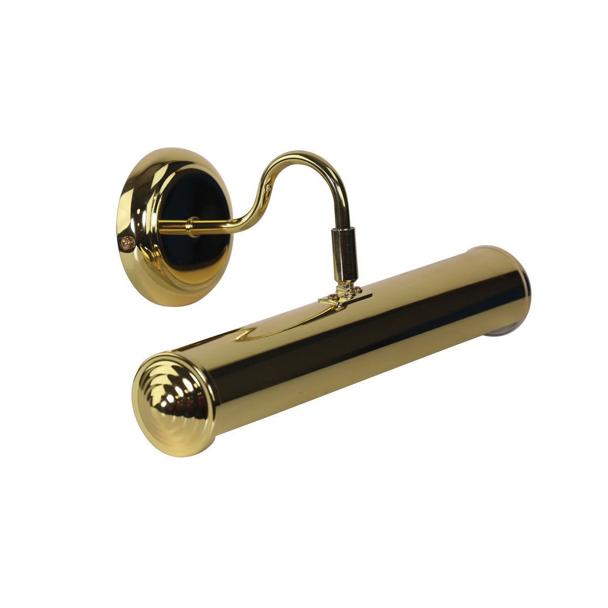 PICTURE LIGHT 36cm BRASS PLATE E14