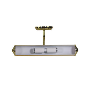 PICTURE LIGHT 36cm BRASS PLATE E14