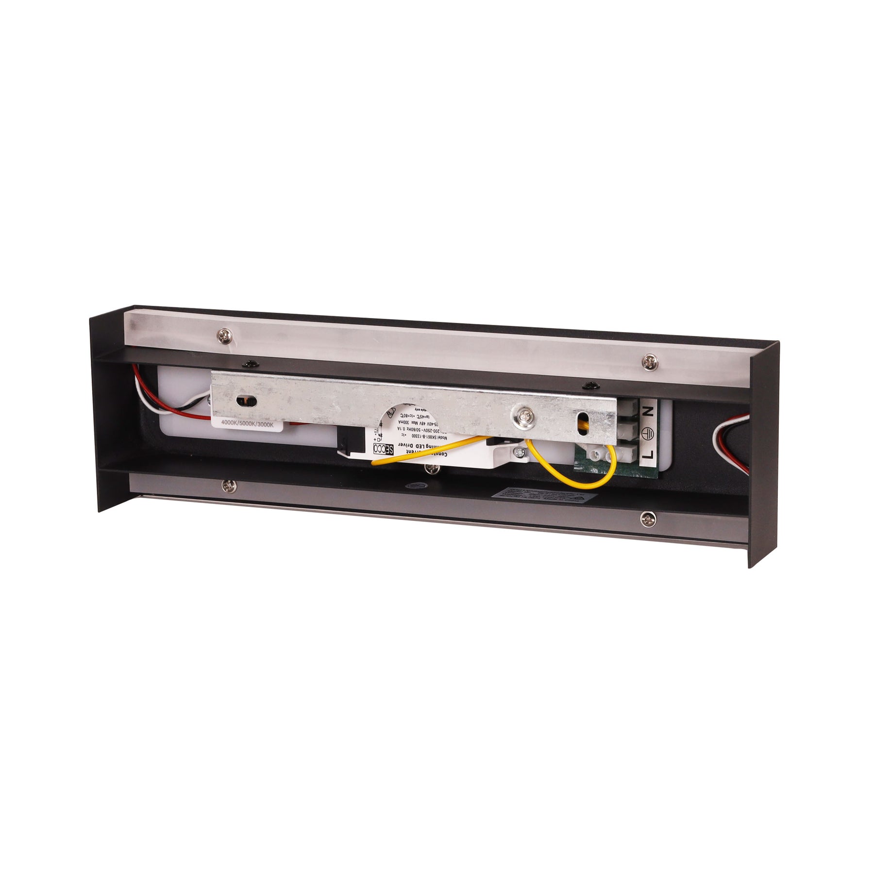RAFTER.30 BLACK CTS LED WALL LIGHT