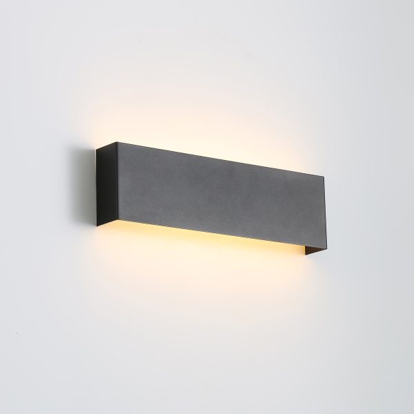 RAFTER.30 BLACK CTS LED WALL LIGHT