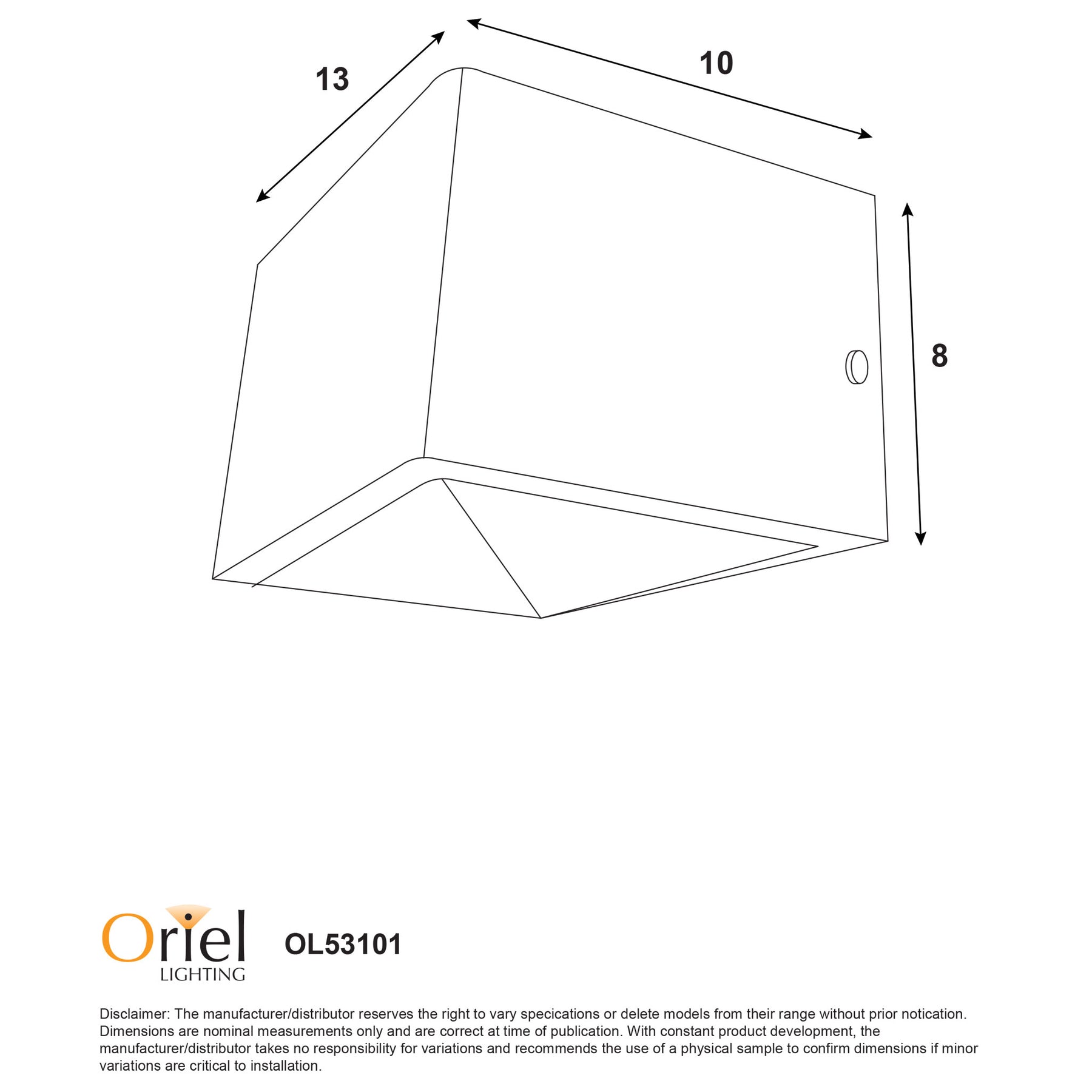 VIDAR LED UP/DOWN WALL LIGHT NATURAL