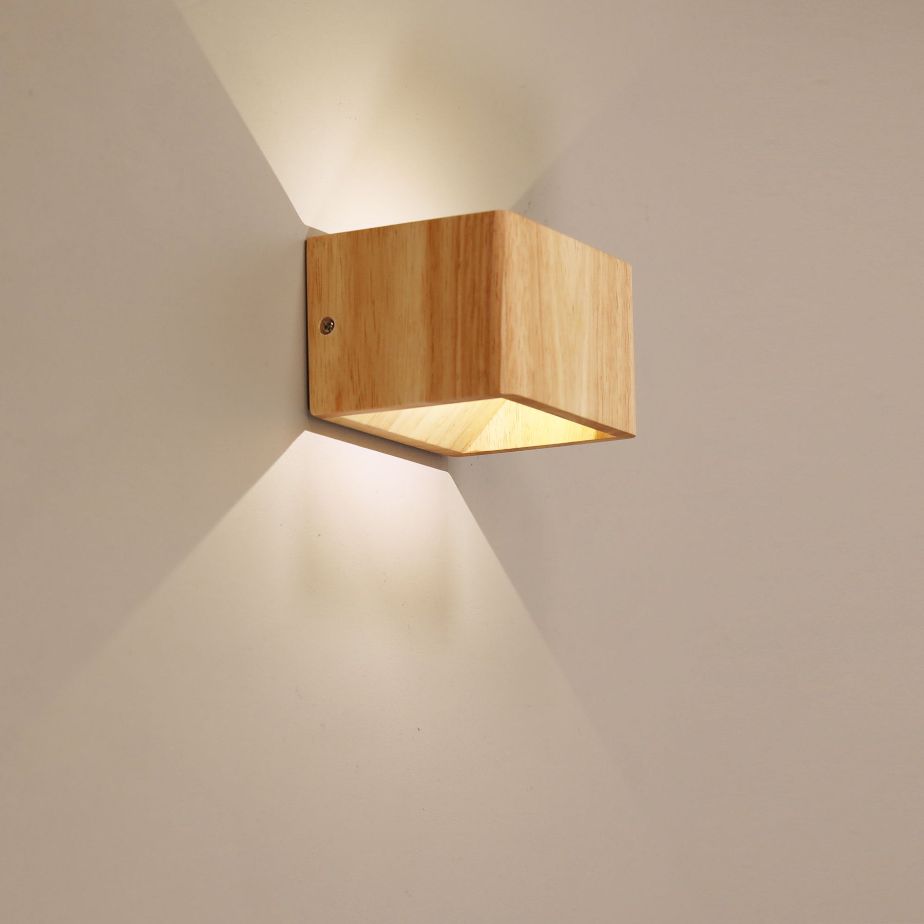 VIDAR LED UP/DOWN WALL LIGHT NATURAL