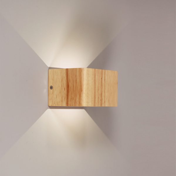 VIDAR LED UP/DOWN WALL LIGHT NATURAL