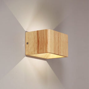 VIDAR LED UP/DOWN WALL LIGHT NATURAL