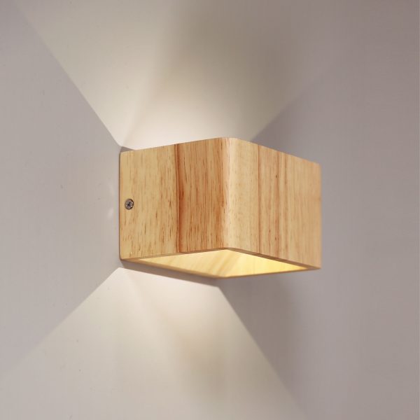 VIDAR LED UP/DOWN WALL LIGHT NATURAL