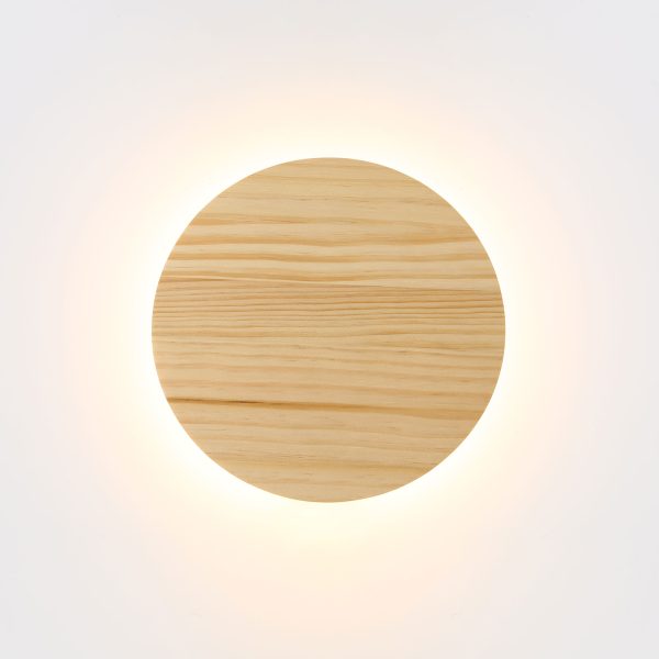 DOT.20 CTS WALL LIGHT NATURAL TIMBER