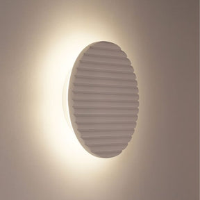 DOT.20 CTS WALL LIGHT SCALLOPED PLASTER